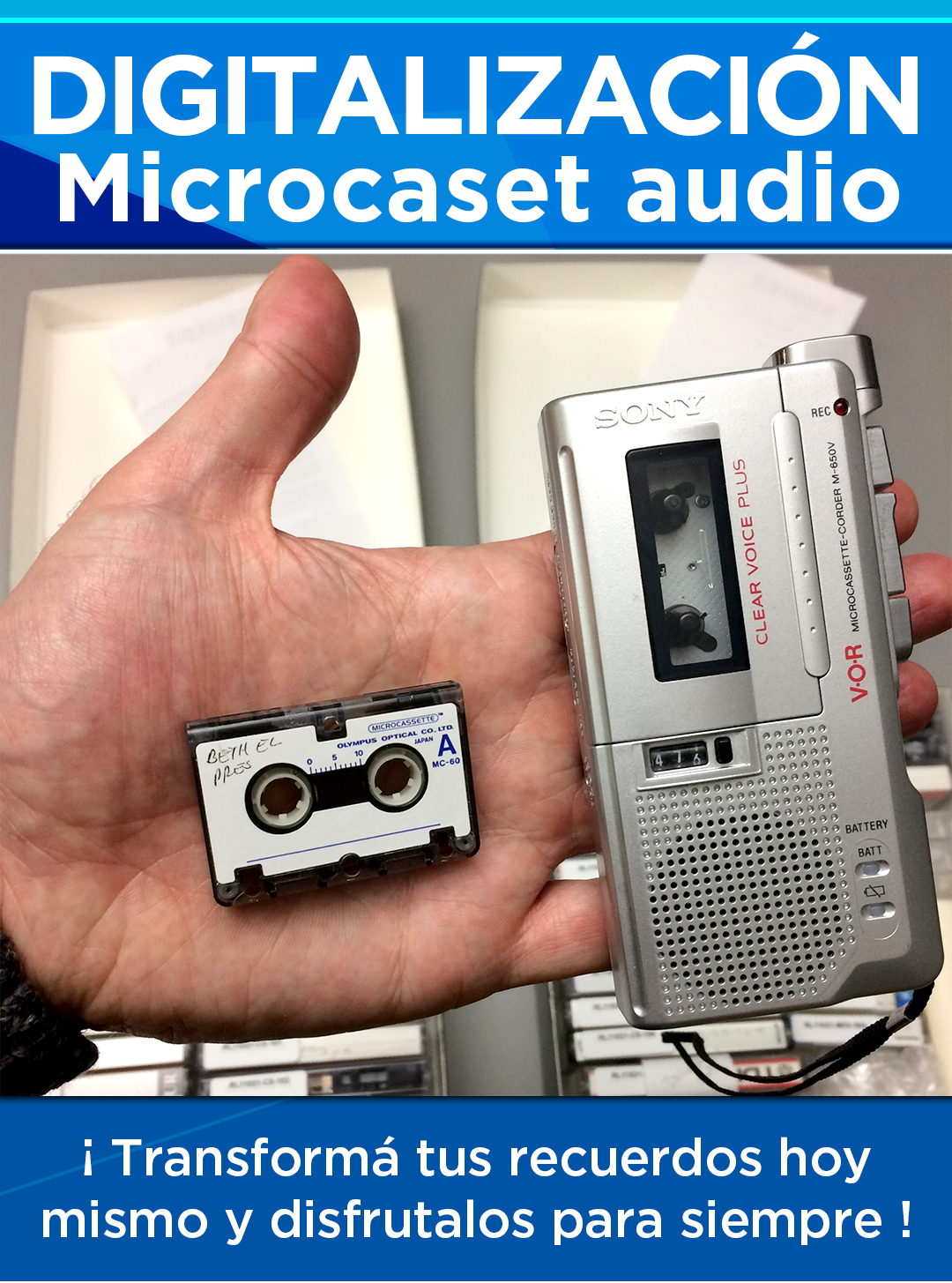 Digitalización de casetes de audio
